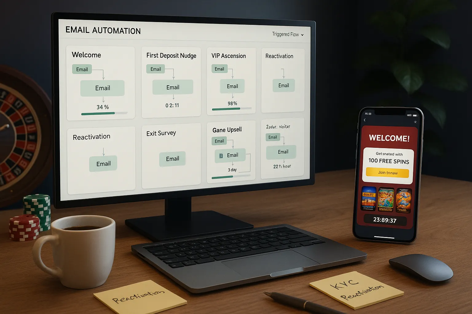 9 Email Automation Flows Every Casino Should Deploy - Main Image