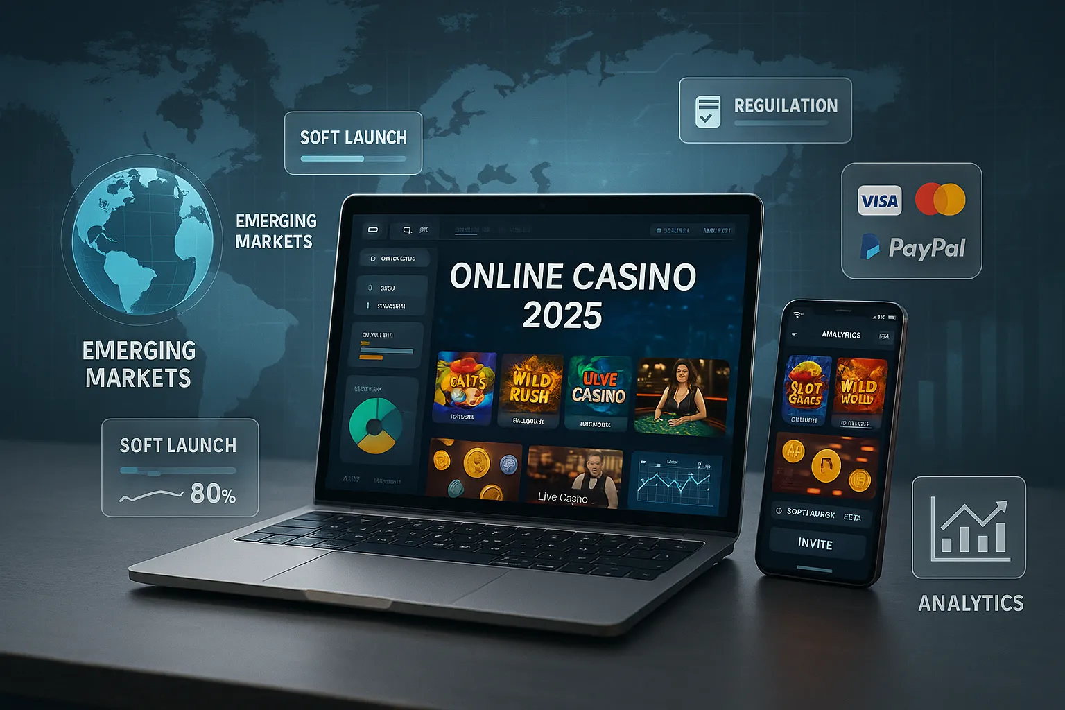 How to Launch an Online Casino from Scratch in 2025: Step-by-Step Blueprint - Main Image